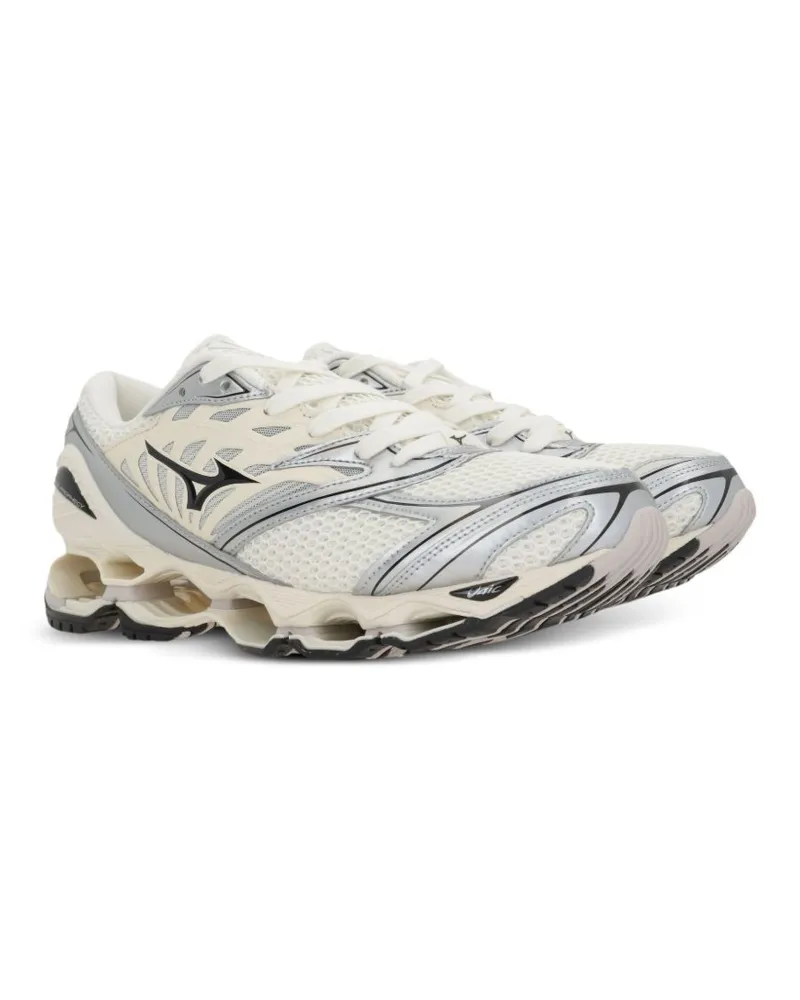 Mizuno Unisex Trainers Wave Prophecy Ls White Sneaker 