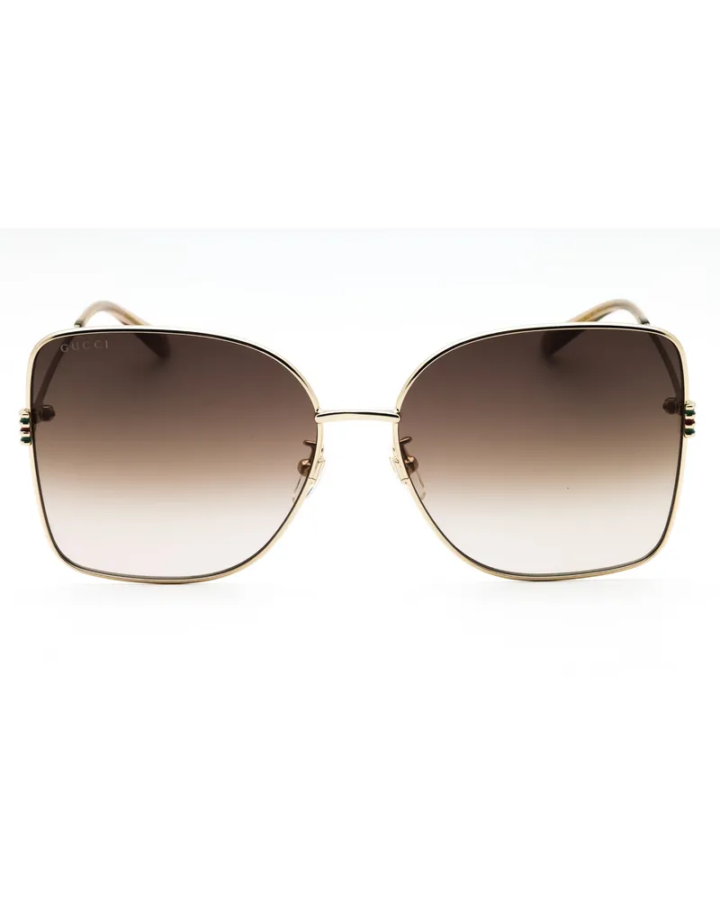 Gucci Women's Gg1282sa Sunglasses Gold Gold