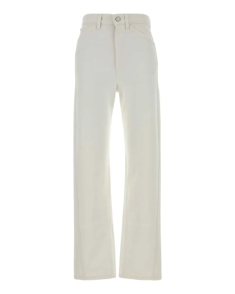Christophe Lemaire Five Pockets Jeans — White White