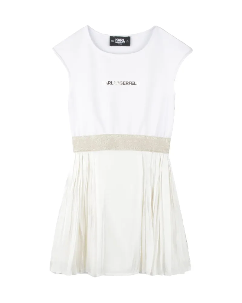 Karl Lagerfeld Polyester Dress — White White
