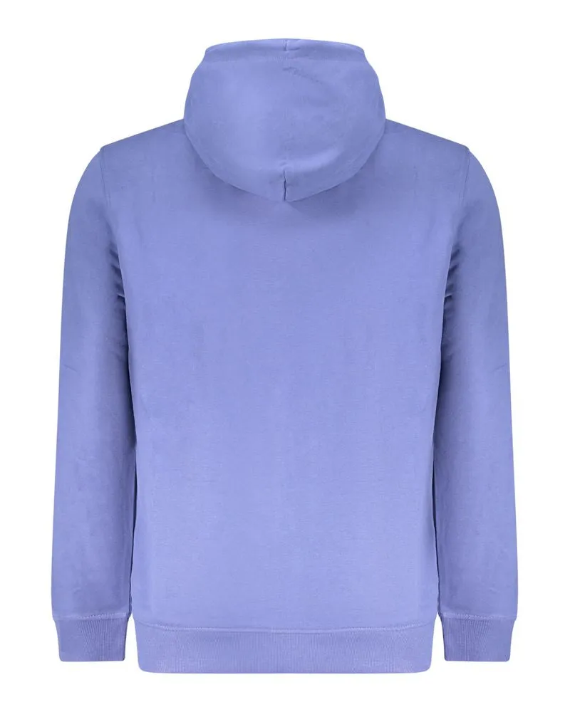 Tommy Hilfiger Cotton Logo Hoodie — Blue Blue