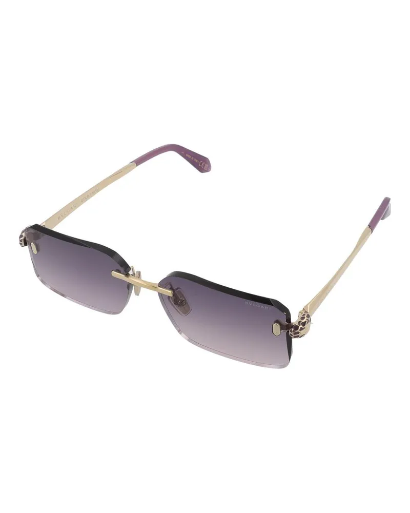 Bulgari BV40108U Rimless Sunglasses — Purple Purple