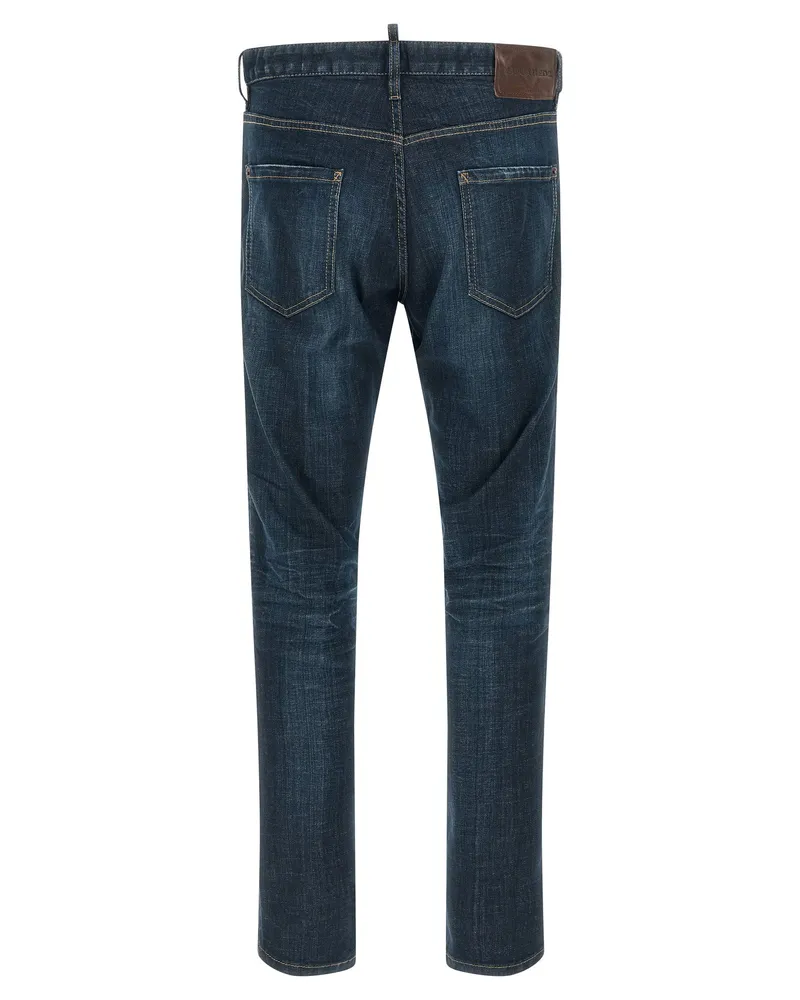 Dsquared2 Teddy Jeans — Dark Blue Dark