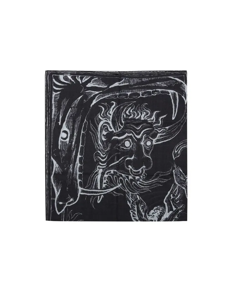 Givenchy Women's Scarf Black Virgin Wool Accessories Black