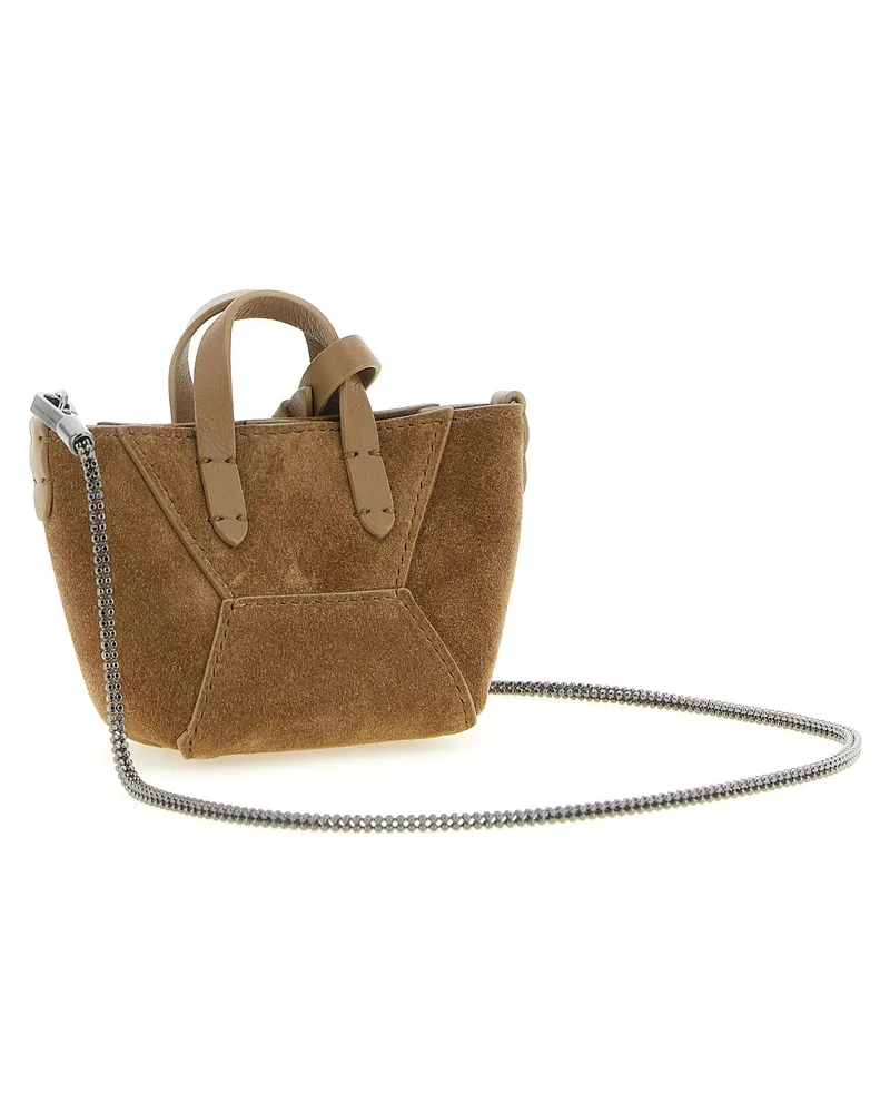 Brunello Cucinelli BC Duo Mini Bag — Camel Camel