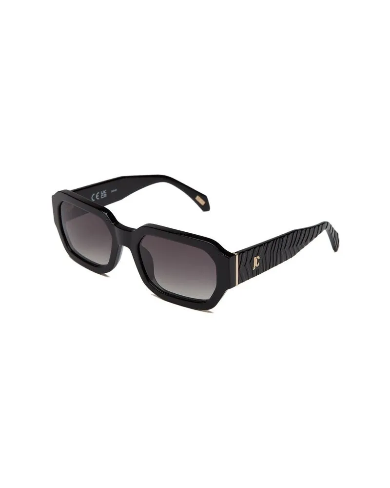 Just Cavalli Unisex Sunglasses Shiny Black Acetate Black