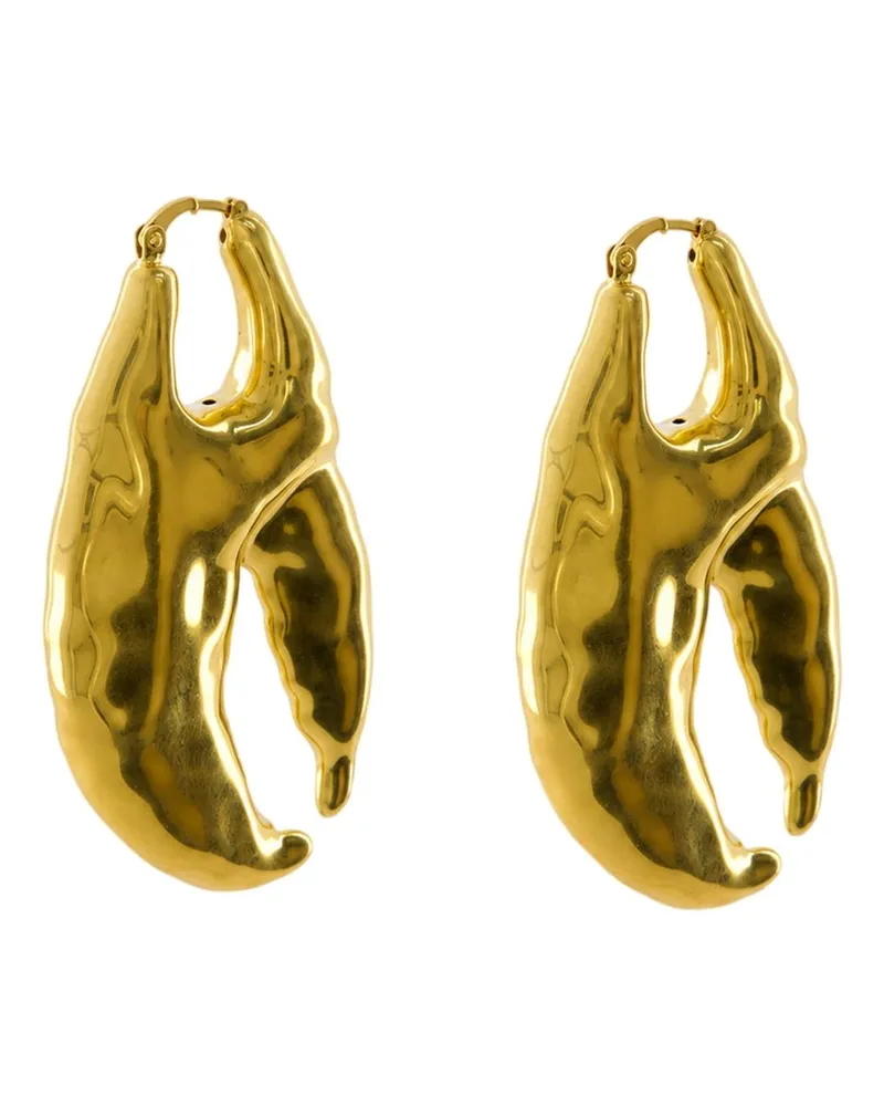 Jacquemus Women's Les Boucles Homard -  Metal Gold Jewelry-Watches Earrings Gold