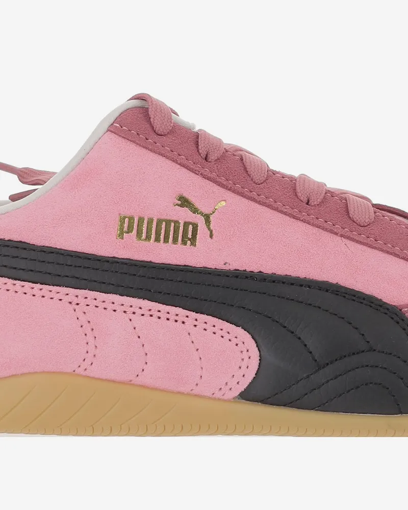 Puma Unisex Speedcat Og Sneakers Pink Leather Trainers Pink
