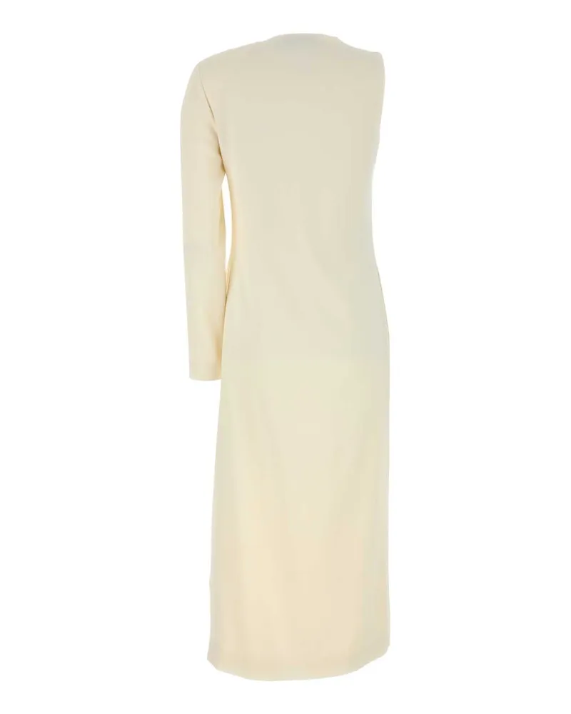 Gucci Women's Ivory Sablã© One-Shoulder Dress Abiti Ivory