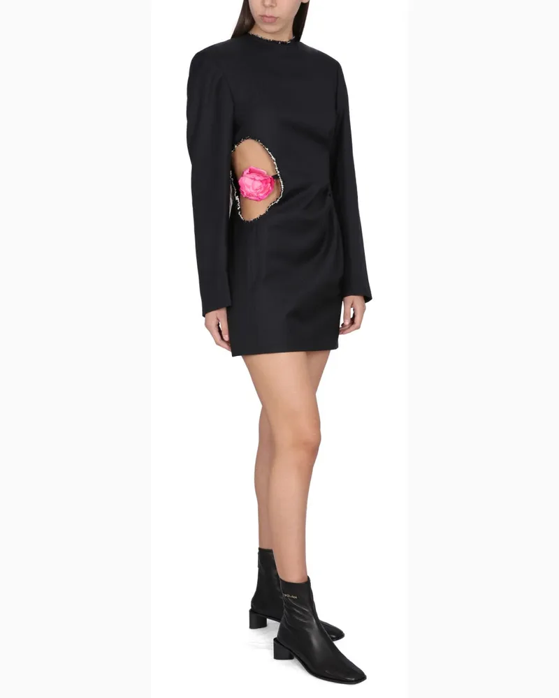 Acne Studios Wool Dress — Black Black