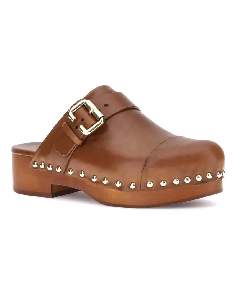 Chloé Women's Jeannette Mules Ginger Brown Sandal Brown