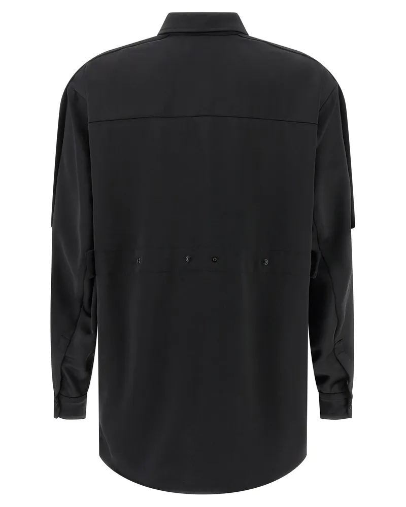 Moncler Women's Black Polyester Blouse Black