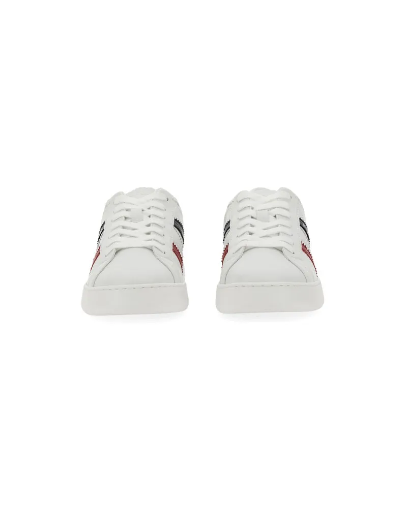 Moncler Monaco M Sneaker — White White