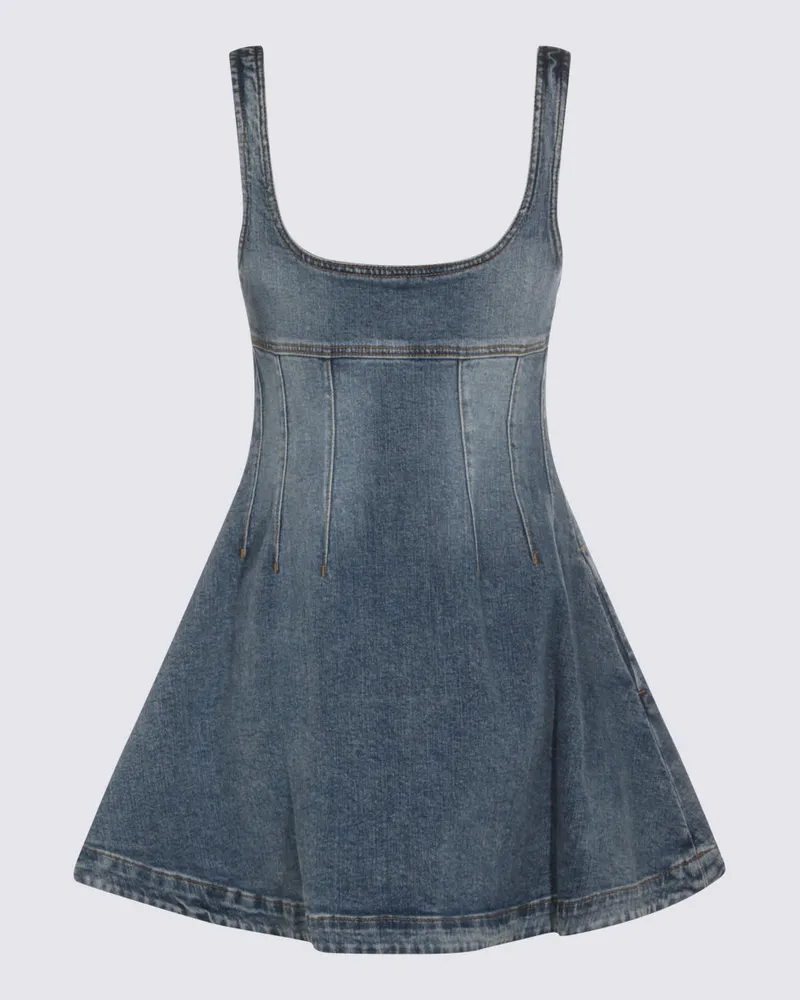 Self-Portrait Women's Dresses Blue _co Spandex Blue