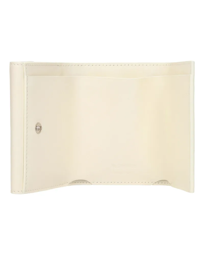 Jil Sander Women's White Leather Wallet White