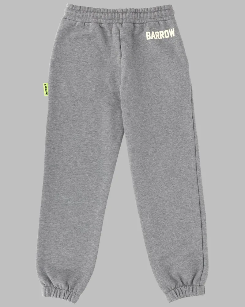 BARROW Soft Fleece Cotton Sweatpants — Gray Gray