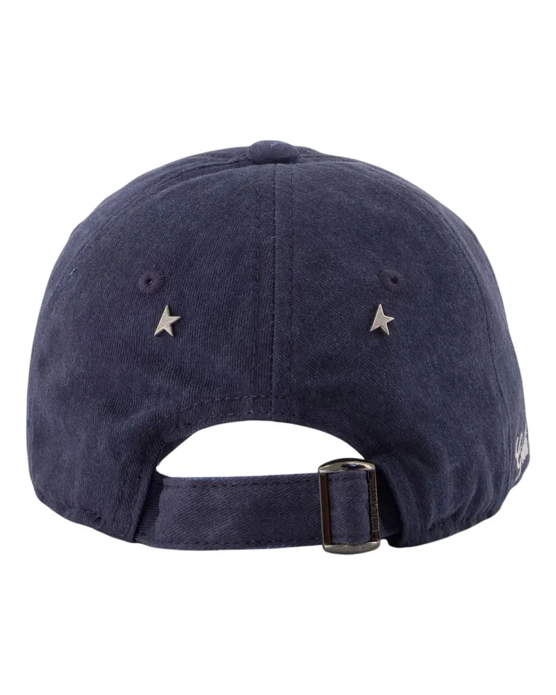 Golden Goose Unisex Journey Cap -  Cotton Blue Accessories Hats Navy