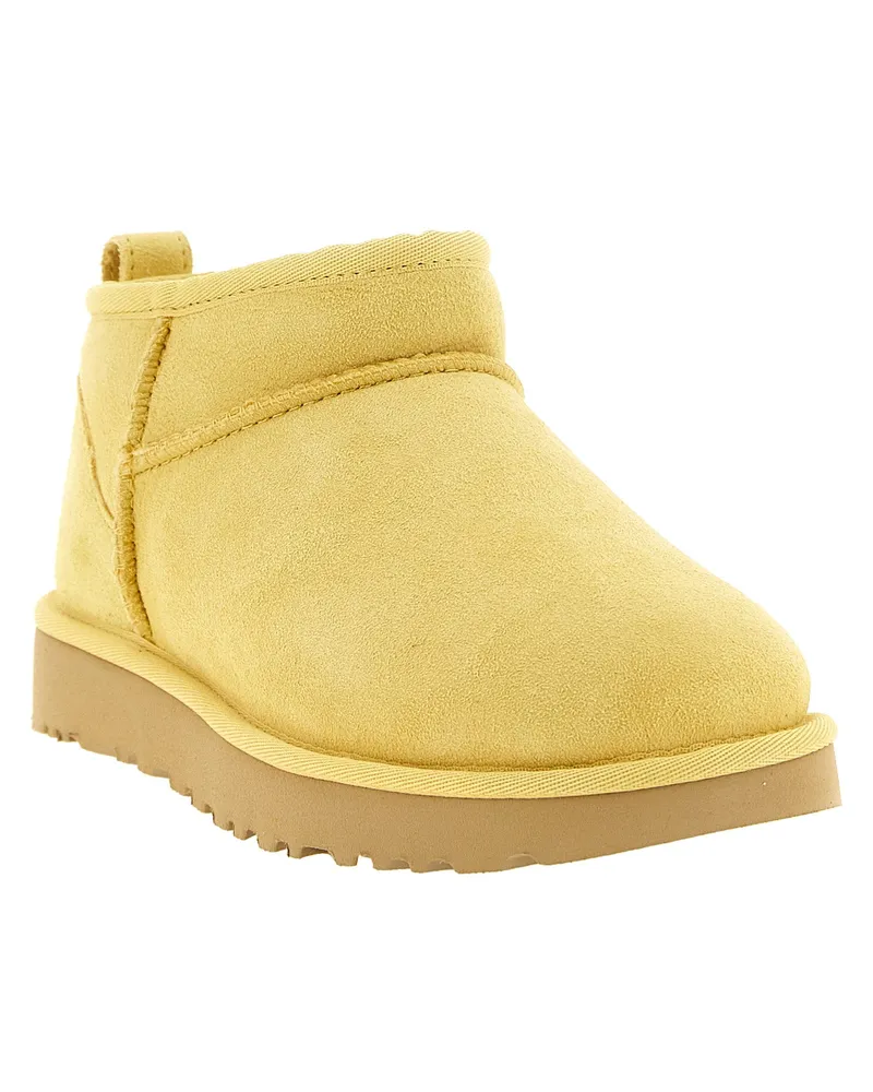 UGG Inverted Sheepskin Ankle Boot — Yellow Yellow