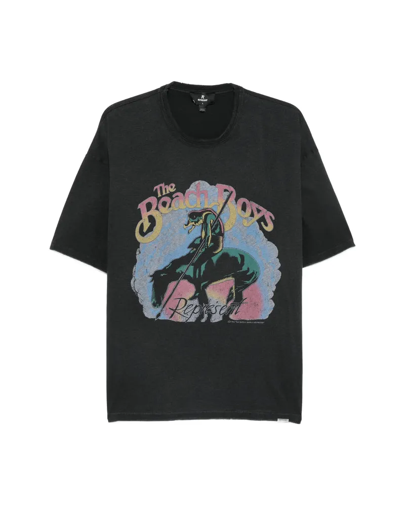 REPRESENT Graphic Print T-Shirt — Black Black