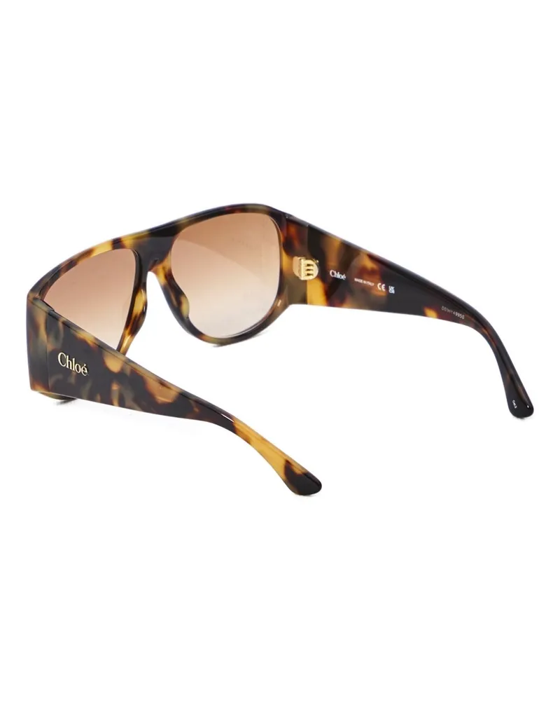 Chloé Tortoiseshell Gradient Sunglasses — Tortoiseshell Tortoiseshell