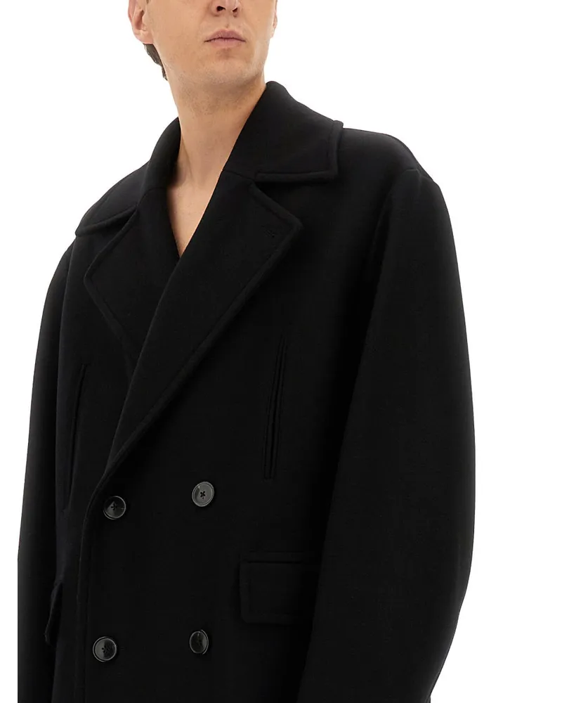 Dries van Noten Racos Trench Coat — Black Black