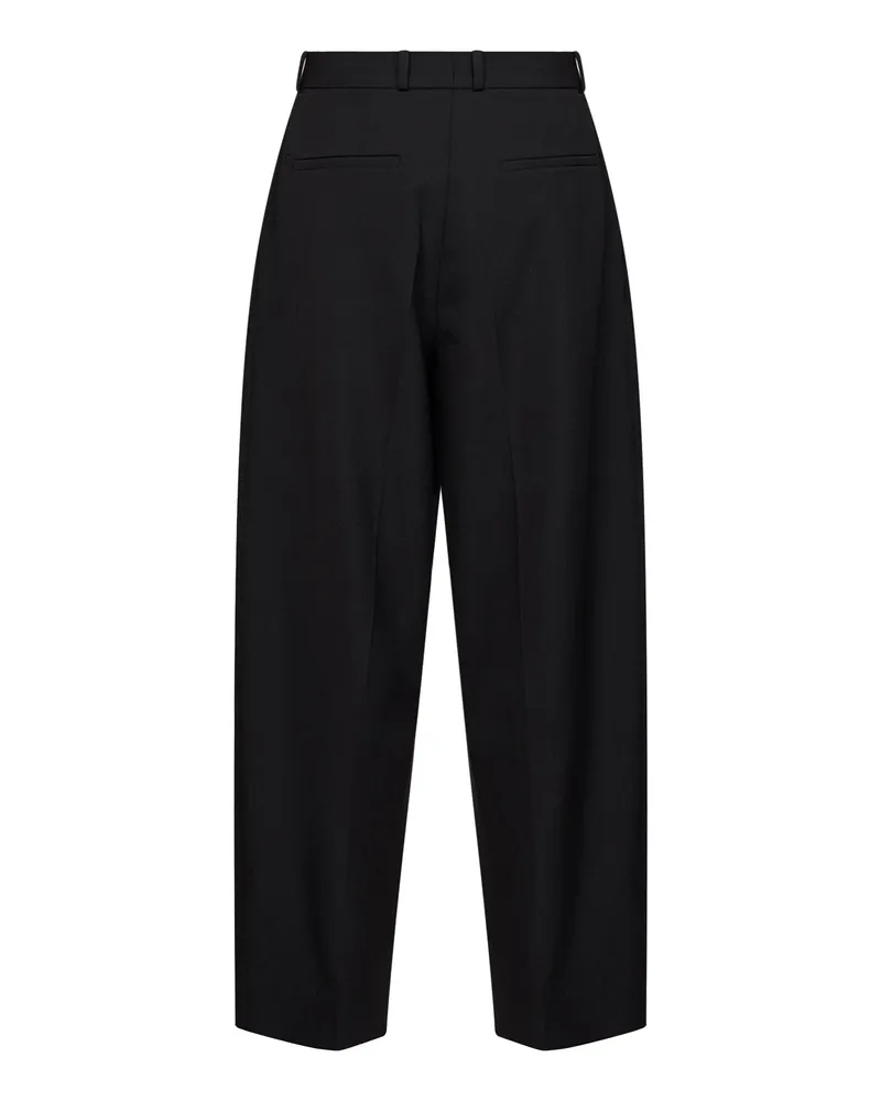 Studio Nicholson Men Trousers Line Technical Wool Black Polyester Black
