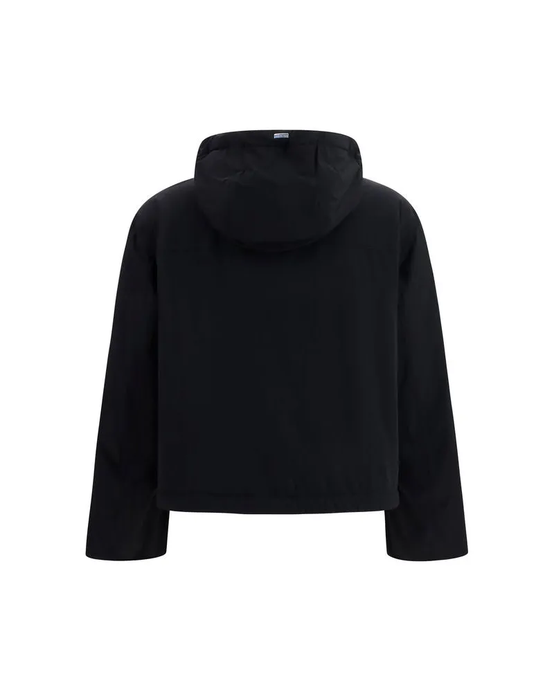 Herno Women's Black Polyamide Shell Jacket Clothing Black