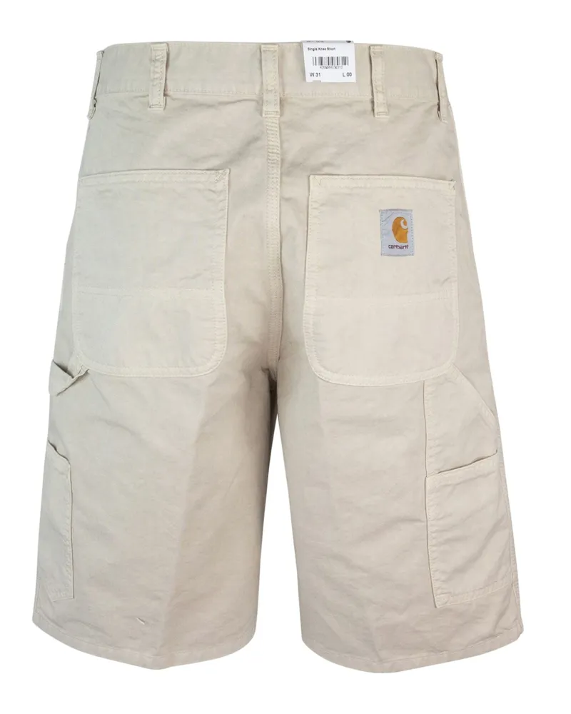 Carhartt WIP Men's Bermuda Shorts Single Knee Neutrals Cotton (newcomb Drill 