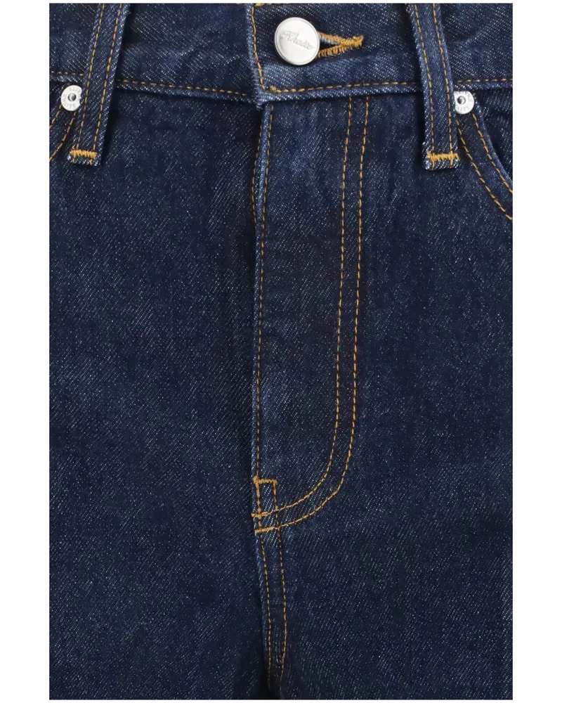 KHAITE Women's Jeans Clara Denim Blue Cotton Blue