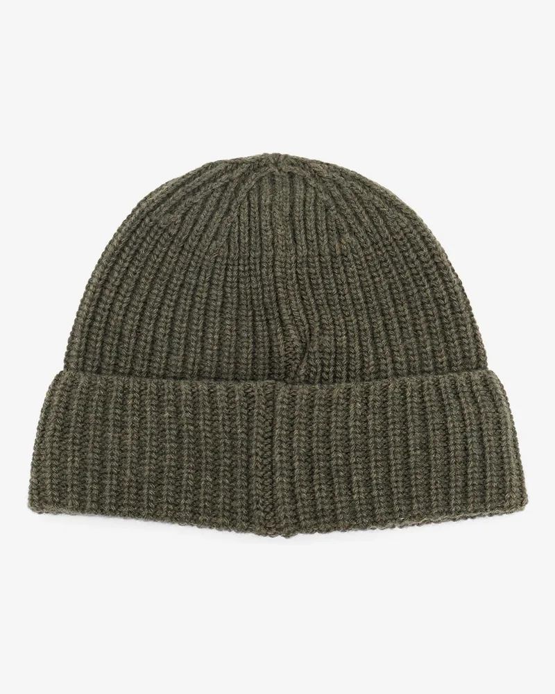 Stone Island Men's Hat Geelong Green Virgin Wool Green