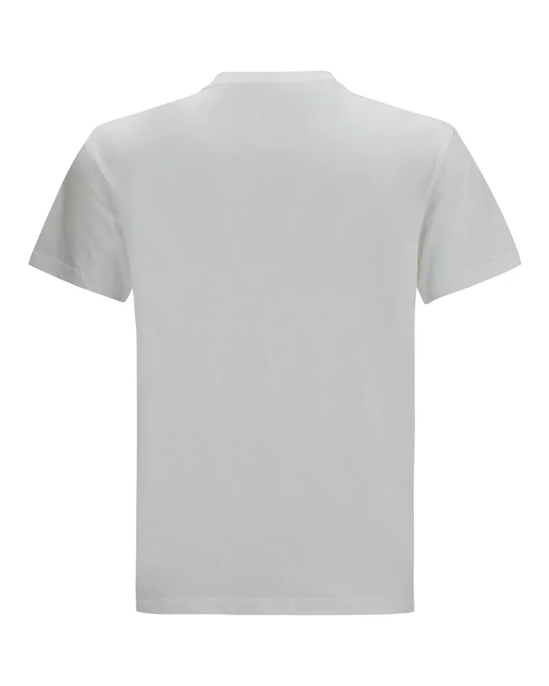 Valentino Garavani VLogo Embroidered Cotton T-Shirt — White White