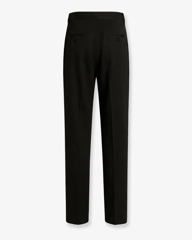 Dolce & Gabbana Men's Trousers Virgin Wool Black Black