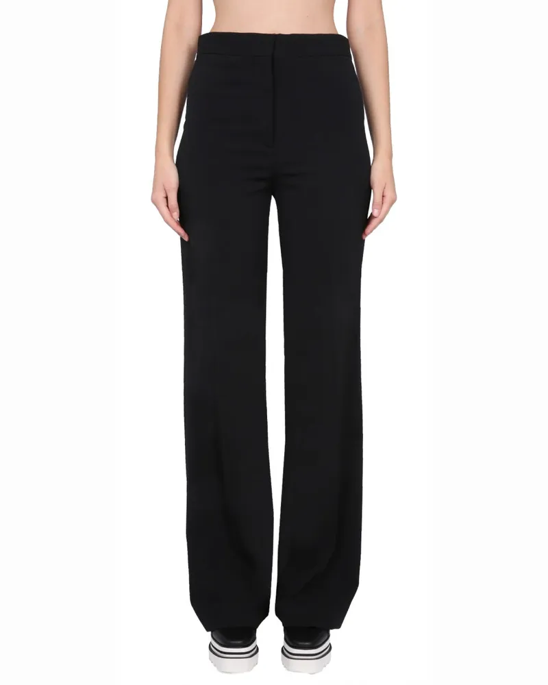 Stella McCartney Wool Trousers — Black Black