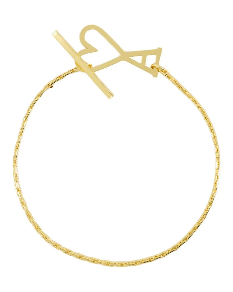AMI Paris Unisex Adc Bracelet Metal Gold Jewelry-Watches Bracelets Gold