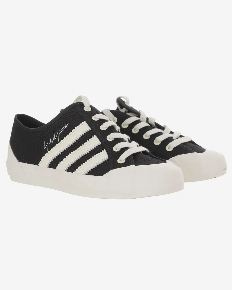 adidas Men's Trainers Nisi Lo Black Textile Sneaker Black