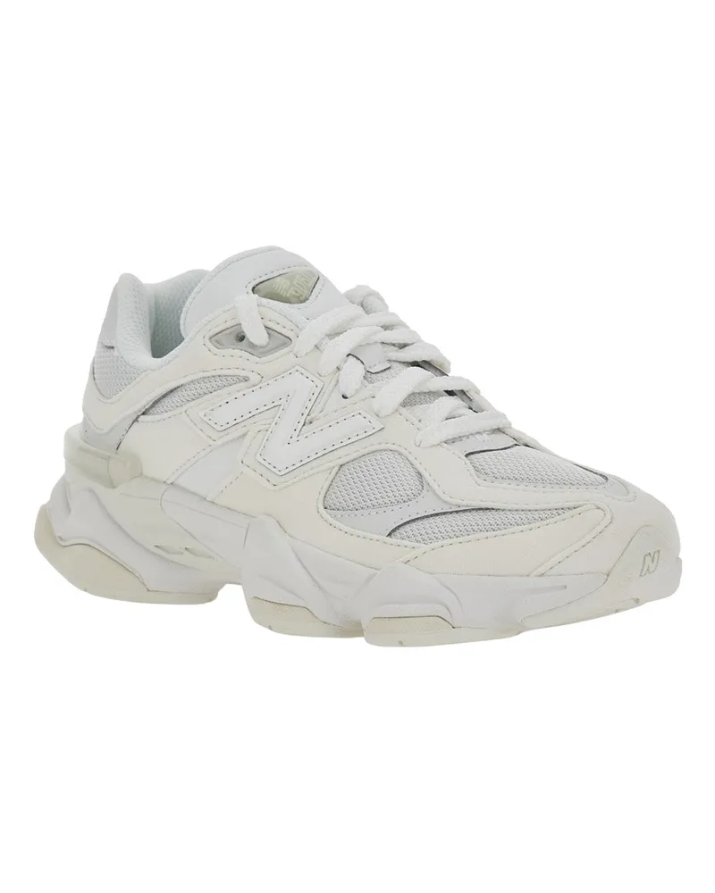 New Balance Chunky-Sole Low-Top Sneakers — Gray Gray