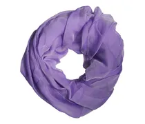 Women's Silk Shawl Purple