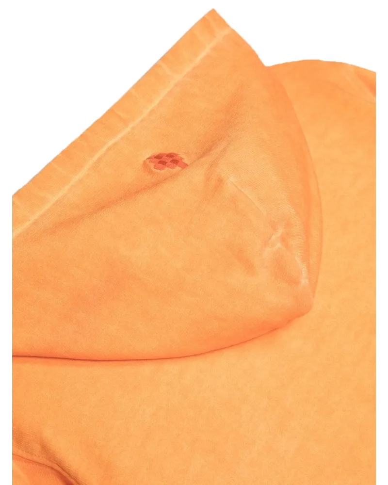 Marcelo Burlon | County of Milan Cotton Hoodie — Orange Orange