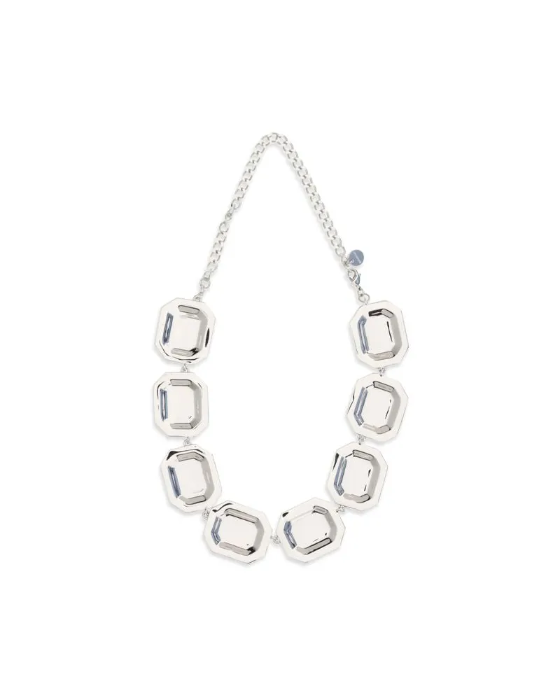 Self-Portrait Women's Silver Brass Necklace Silver