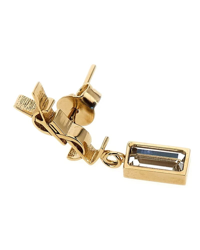 Saint Laurent Cassandre Earrings — Gold Gold