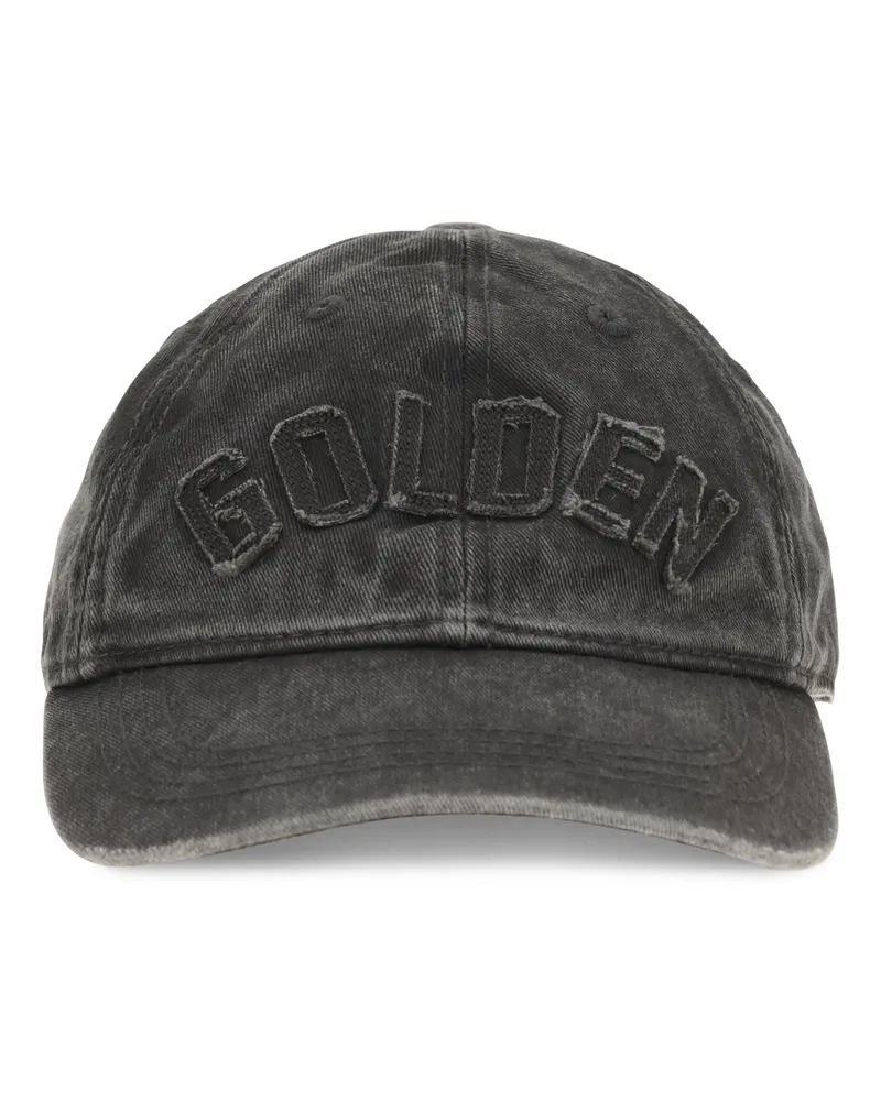Golden Goose Women's Baseball Cap Journey Anthracite Cotton Hat Anthracite