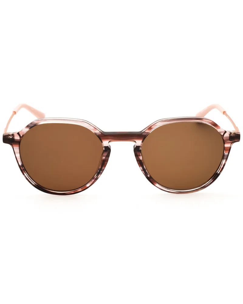 COLE HAAN Unisex Ch6503 Sunglasses Brown Brown