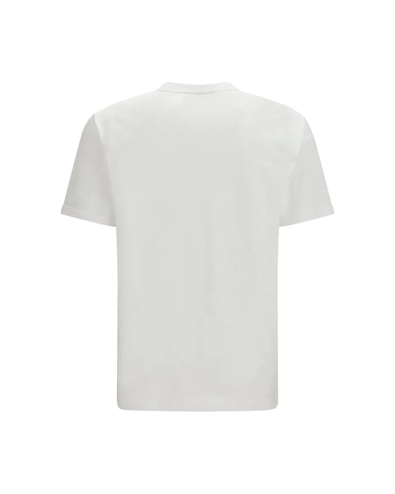 Dolce & Gabbana Men White Cotton T-Shirt White