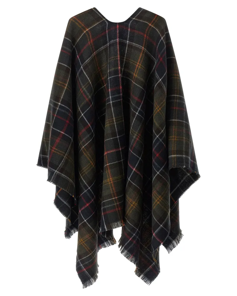 Barbour Montieth Serape Cape — Navy Navy