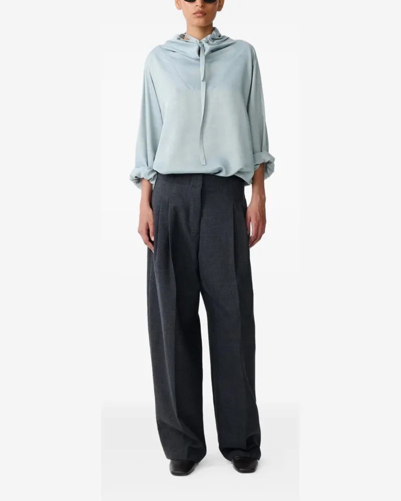 Studio Nicholson Women's Trousers Lira Grey Gray