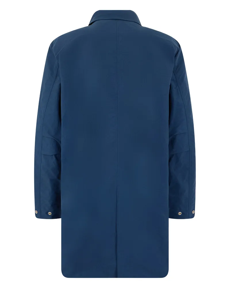 K-Way Men's Coat Poirol Blue Cotton Blue