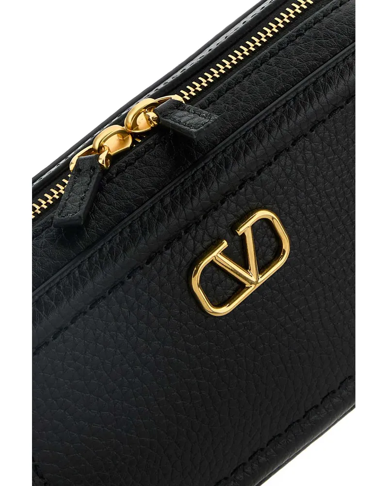 Valentino Garavani Camera Crossbody Bag — Black Black