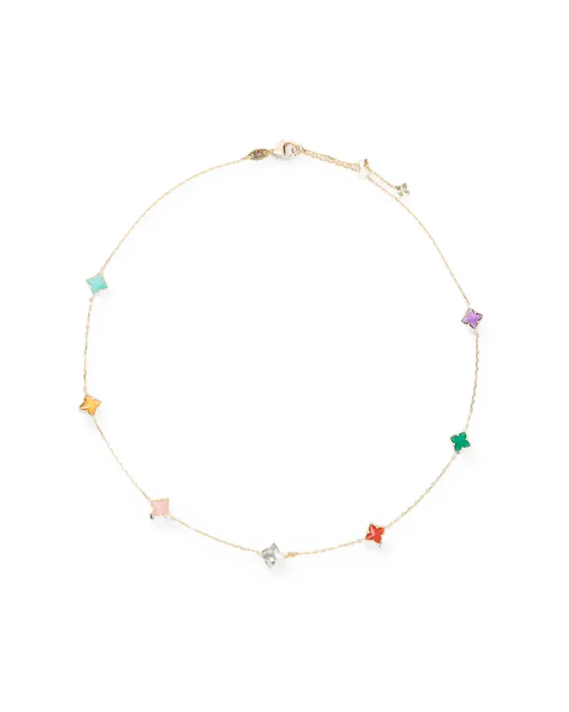 Roberto Coin Women's 18kt Yellow Gold Diamonds Necklace Ss26 W 