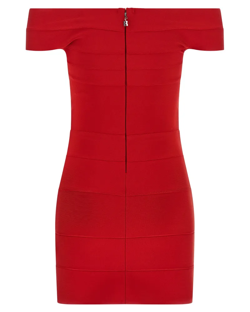 ROTATE Birger Christensen Dress — Red Red