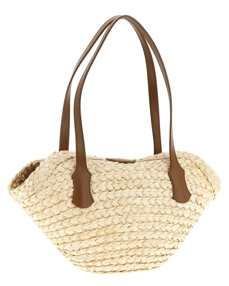 Dolce & Gabbana Women's Beige Cork Shoulder Bag Beige
